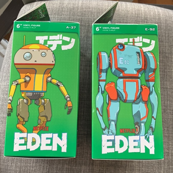 Netflix Eden Supervinyls - A-37 and E-32 - 6” - new - Picture 4 of 5